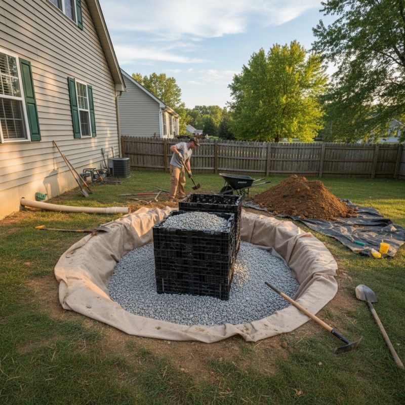 Gravel Pad Installation